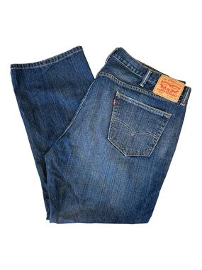 Levi's 559 Men's Straight Blue Denim Jeans size 44/30